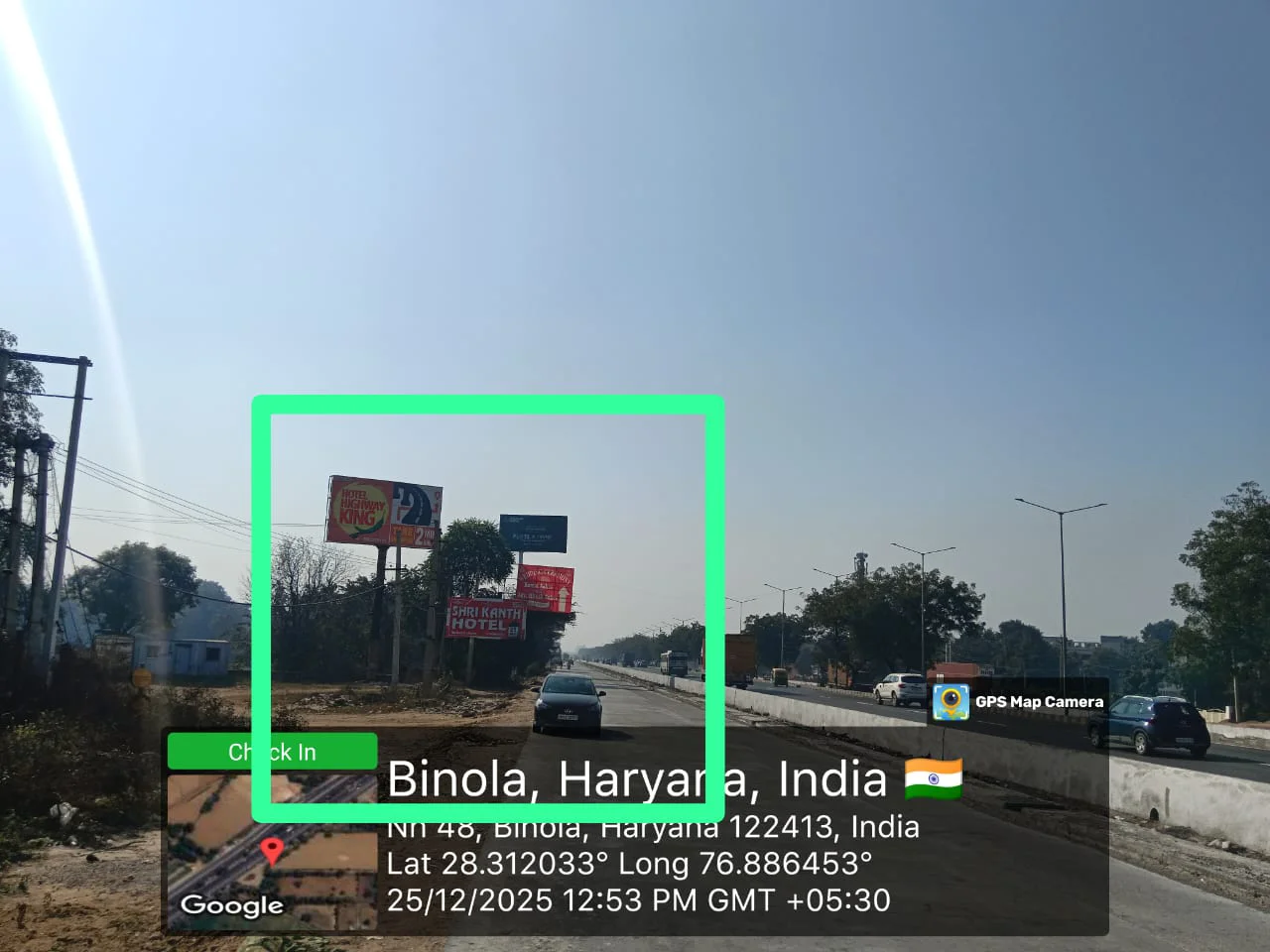 Hoarding at Near NH 71 HIGHWAY DELHI FACING, Dharuhera