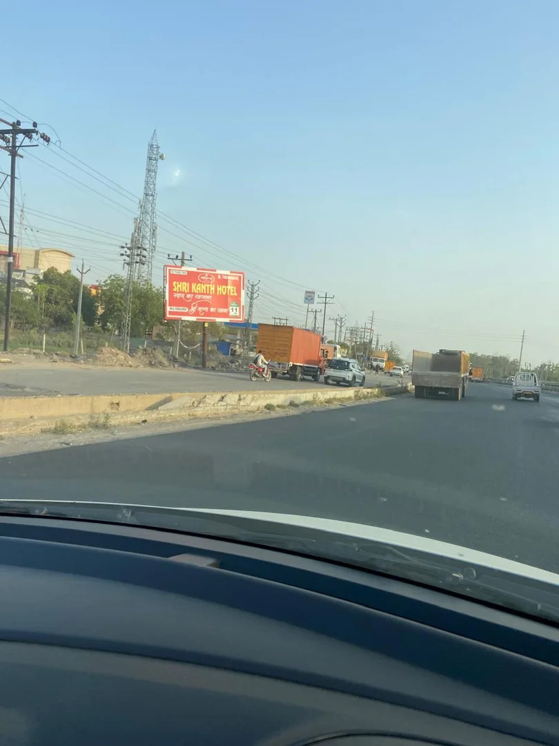 Hoarding at Bestech mall dharuhera, Dharuhera