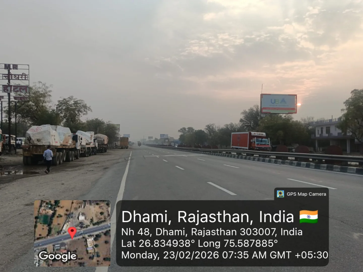 Hoarding at Ajmer Road- Bagru Near Police Thana Facing Ajmer, Jaipur