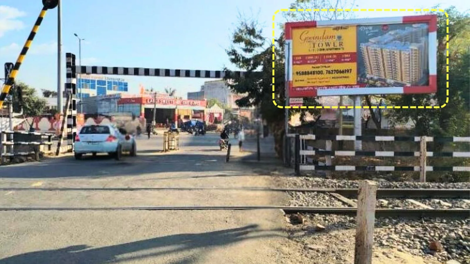 unipole at Sita Wali Fatak Jhotwara Road, Jaipur