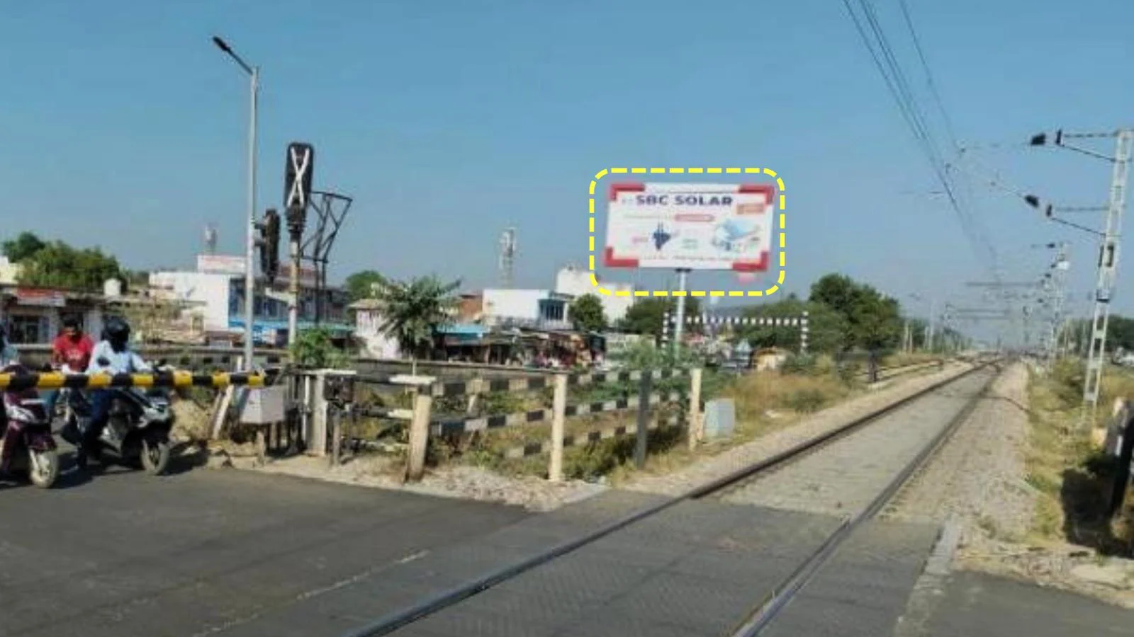 unipole at Benar Fatak Jhotwara Road, Jaipur