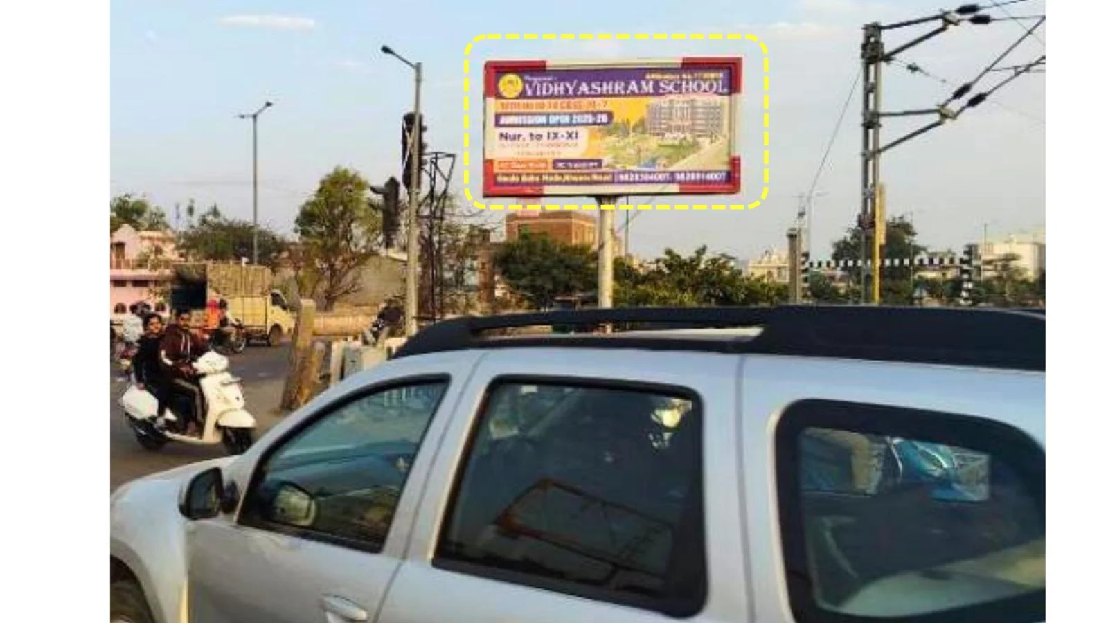 unipole at Benar Fatak Jhotwara Road, Jaipur