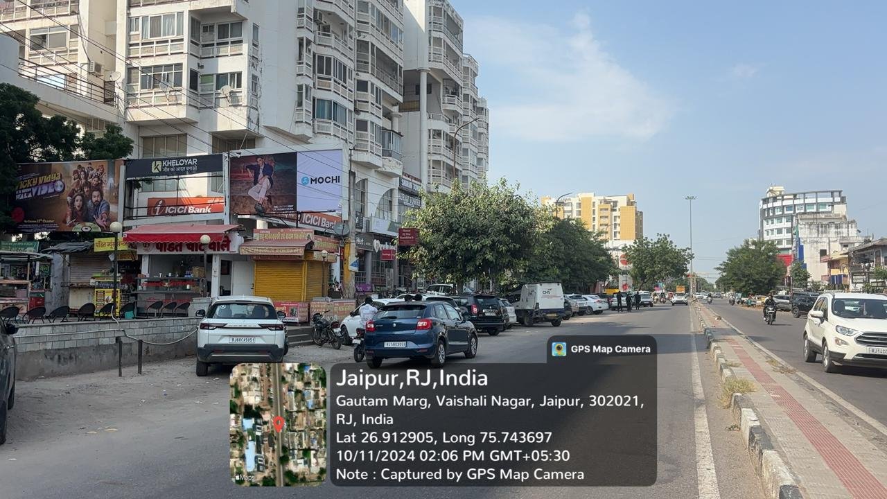 Unipole at Sindhi Camp Bus Stand Entry, Jaipur